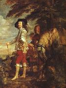 Charles I: King of England at the Hunt drh DYCK, Sir Anthony Van